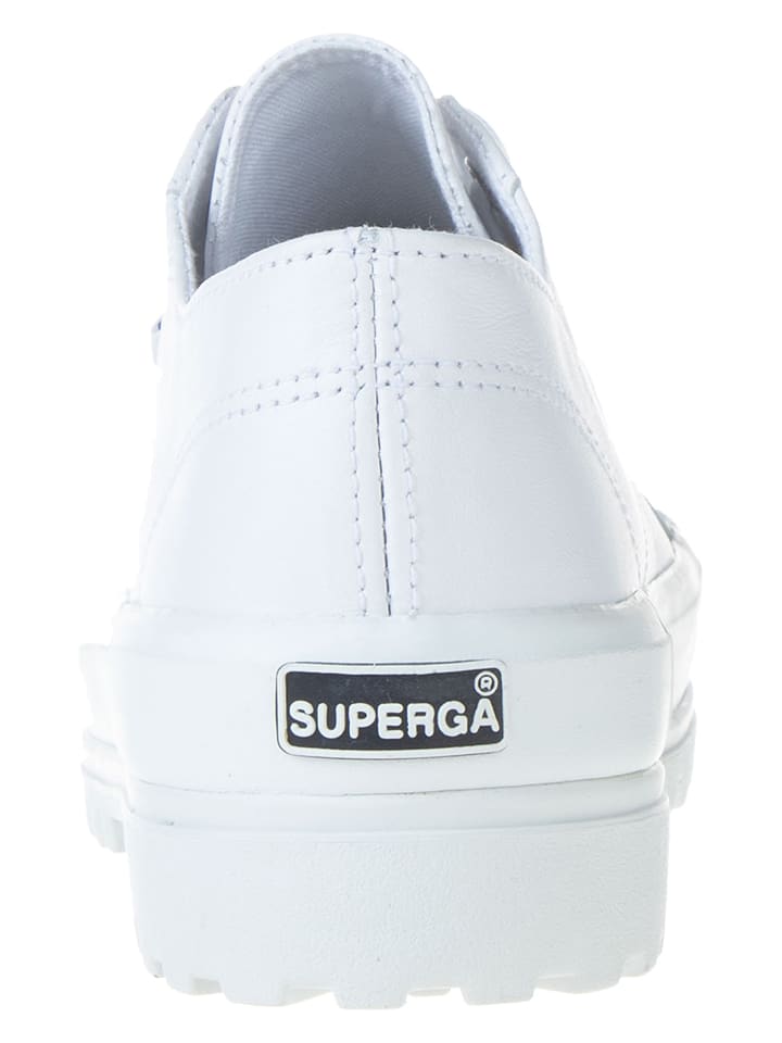 Superga Leder Sneakers Alpina in WeiB gunstig kaufen limango