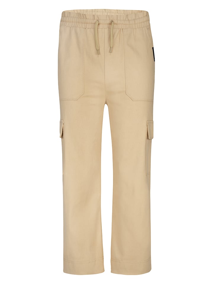 Cargo-Sweathose in Beige