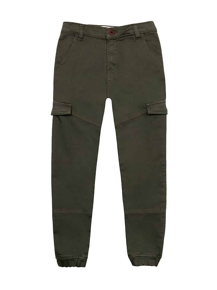Bojówki w kolorze khaki