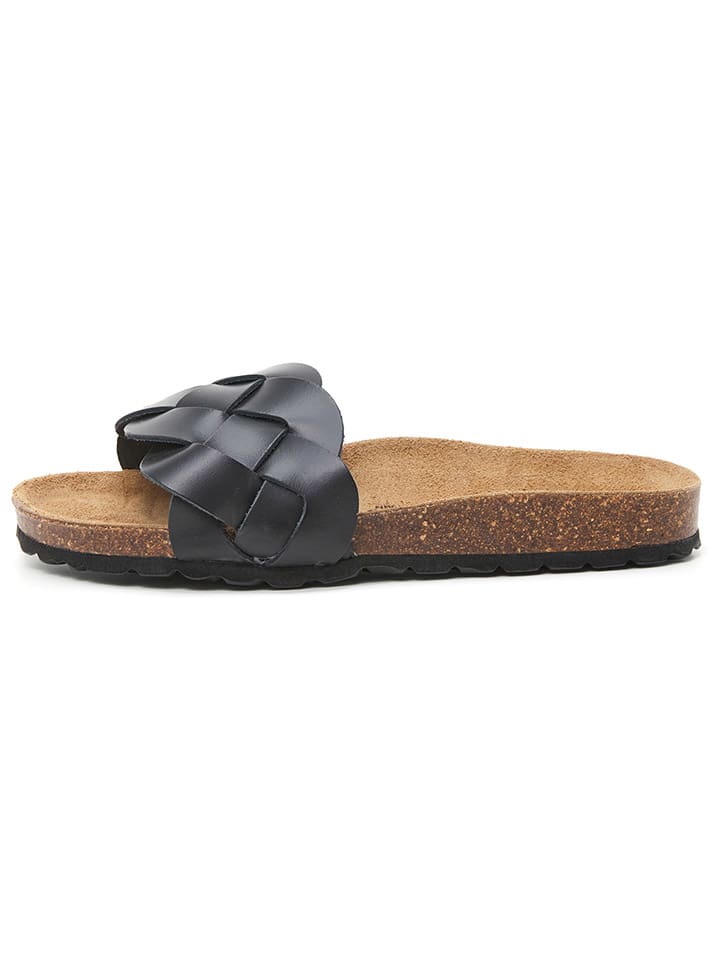 Pantoletten in Schwarz