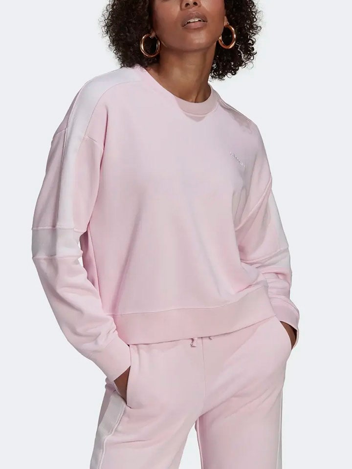 Adidas sweatshirt rosa clearance