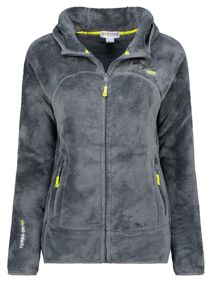 Warme wandelfleece voor dames MH500 Mountain groen QUECHUA