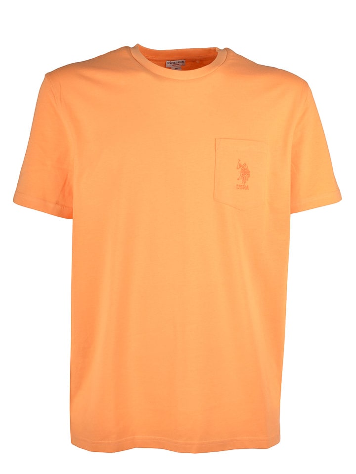 Us polo orange t shirt new arrivals
