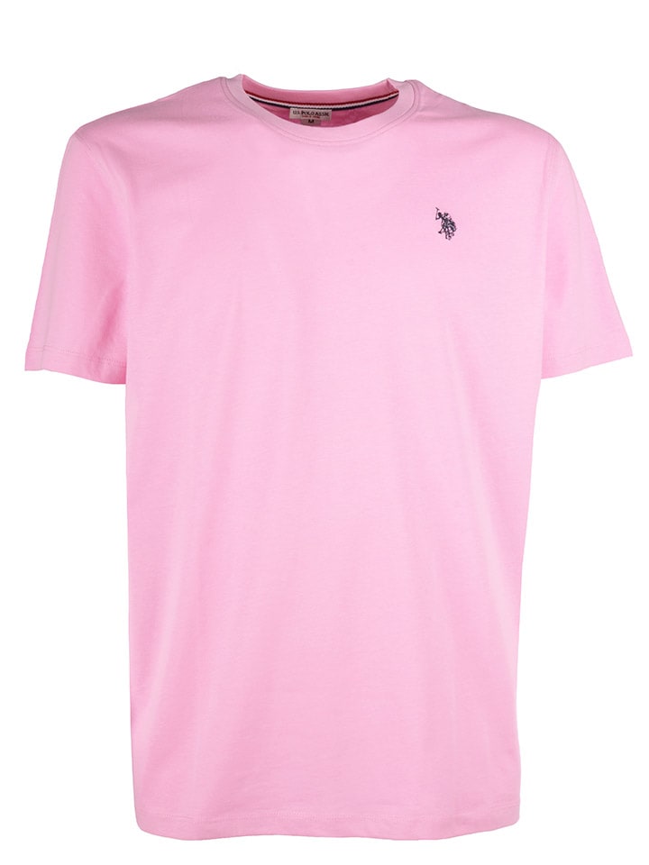 Us polo pink shirt sale