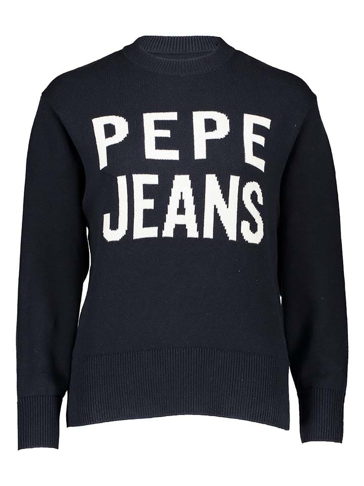 Sweter w kolorze granatowym