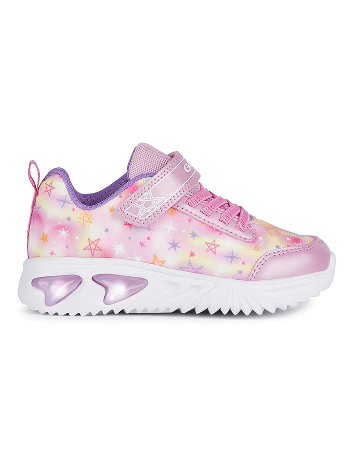Geox Sneakers Lights Assister lichtroze meerkleurig goedkoop kopen limango