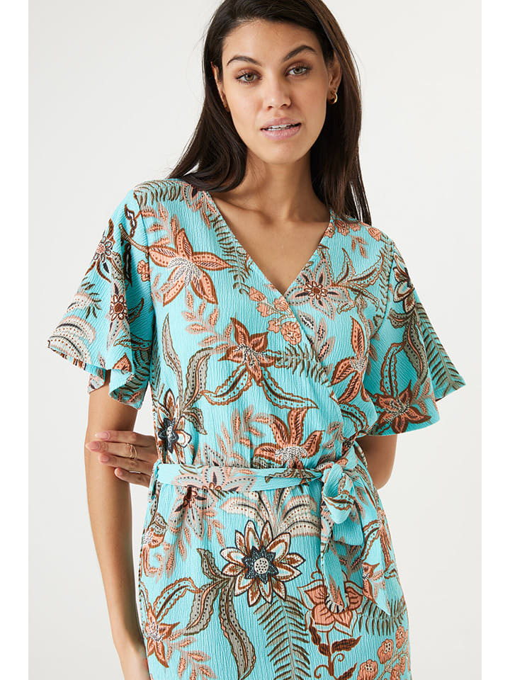 Garcia Jurk turquoise meerkleurig goedkoop kopen limango