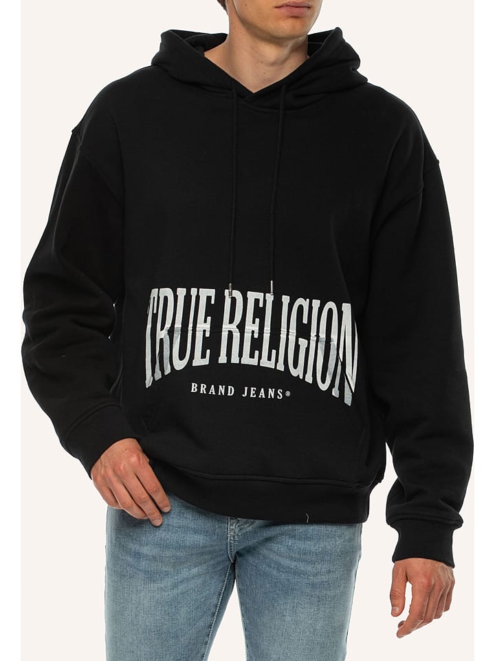 True Religion Hoodie in Schwarz gunstig kaufen limango