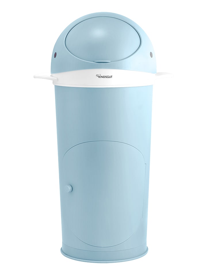 Windeleimer in Hellblau - (B)37 x (H)68 x (T)39 cm