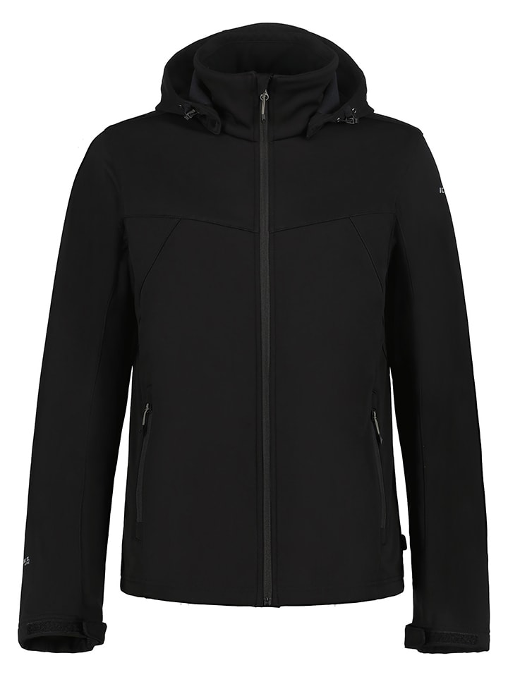 Softshelljacke "Biggs" in Schwarz
