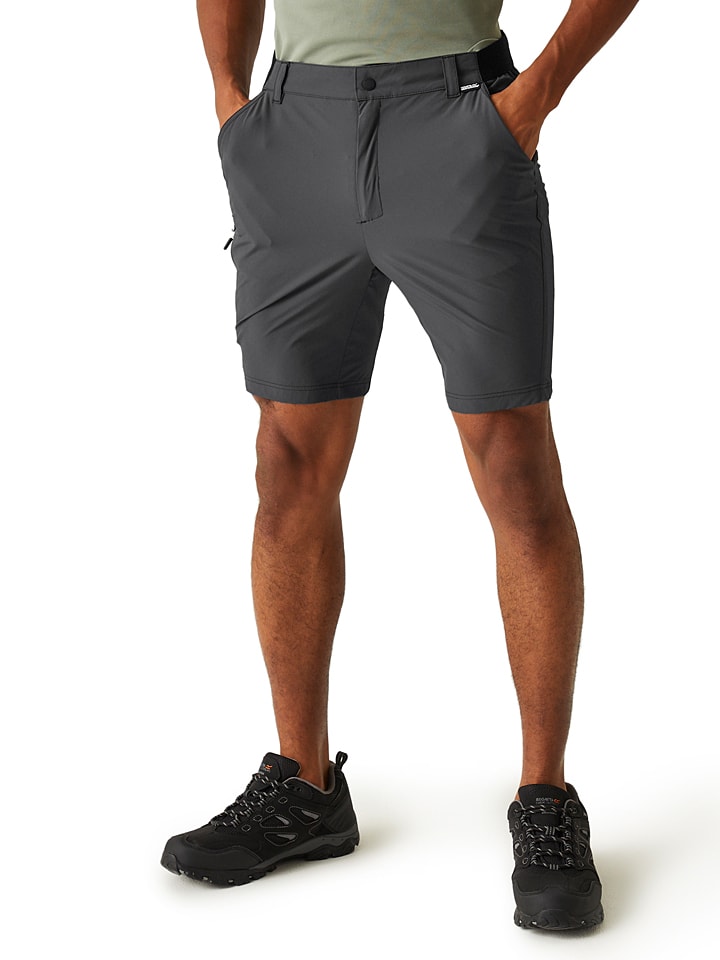 Funktionsshorts "Travel Light Packaway" in Anthrazit