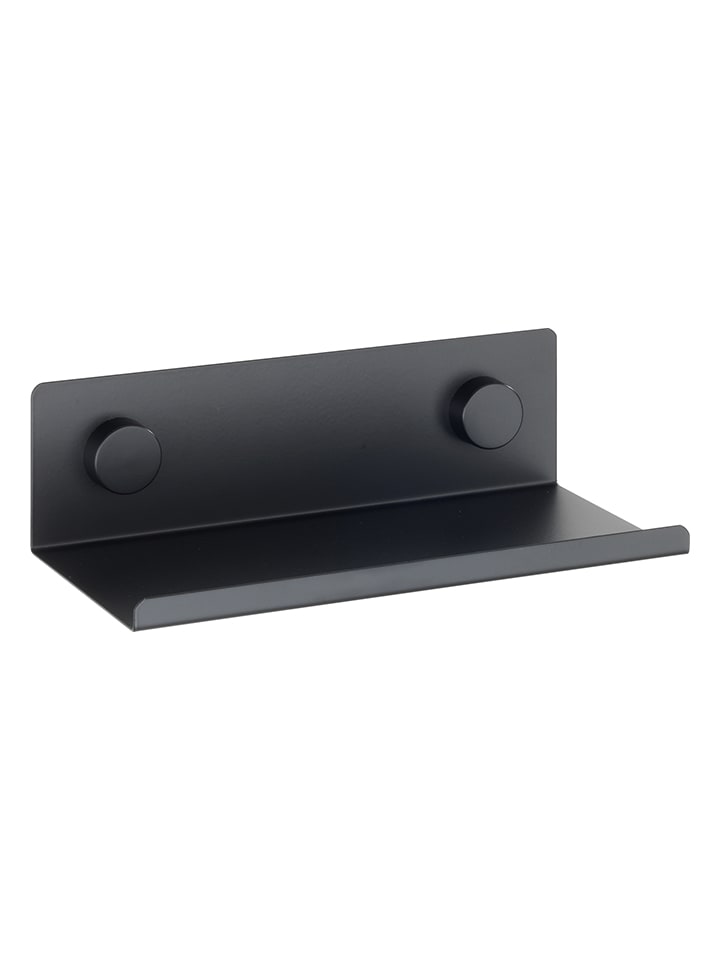 Keukenrek zwart - (B)25 x (H)7,5 x (D)12 cm