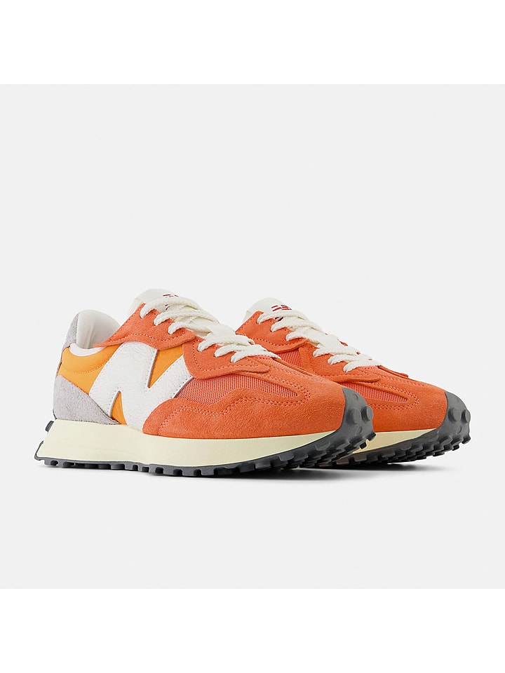 New balance leder orange new arrivals