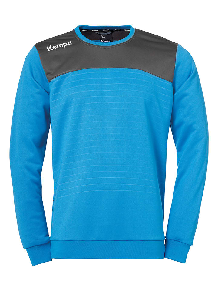 Trainingsshirt "Emotion 2.0" in Hellblau/ Anthrazit