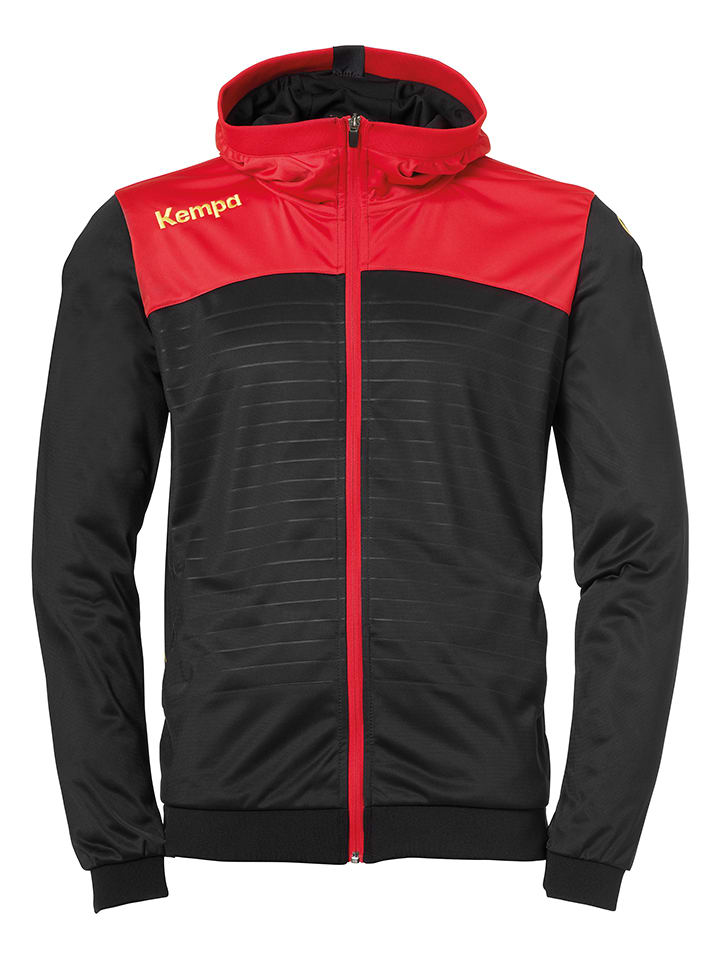 Trainingsjacke "Emotion 2.0" in Schwarz/ Rot
