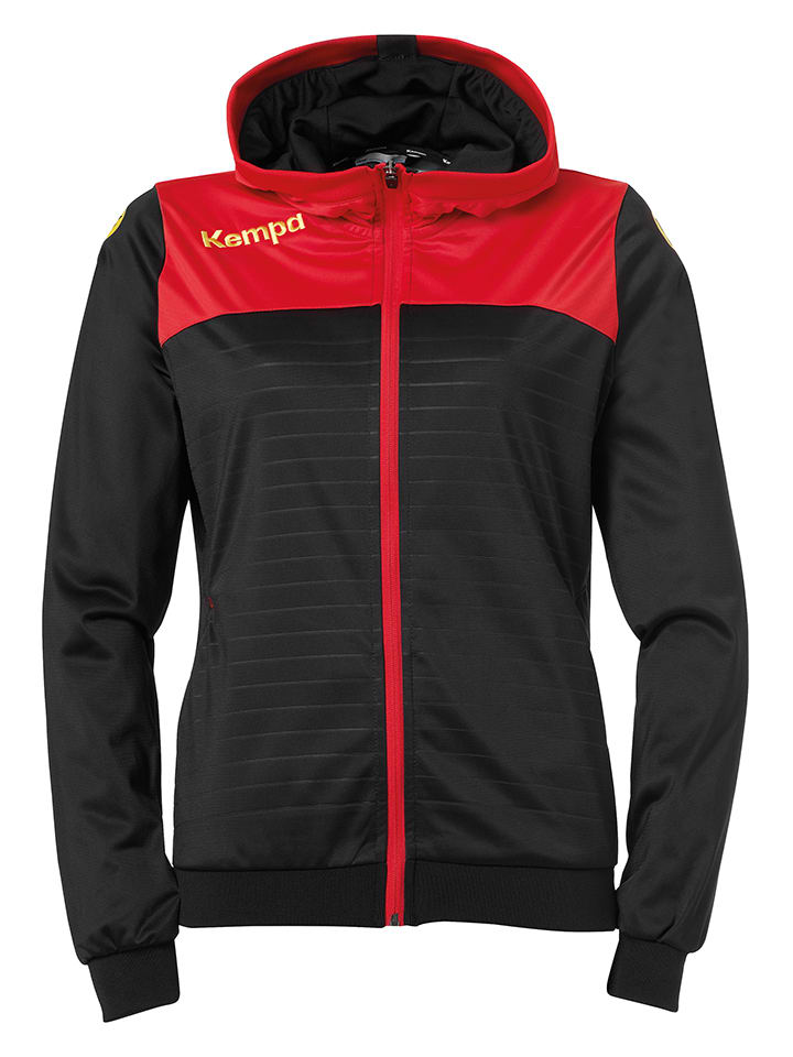 Trainingsjacke "Emotion 2.0" in Schwarz/ Rot