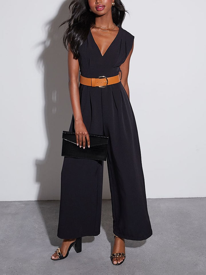 Jumpsuit zwart