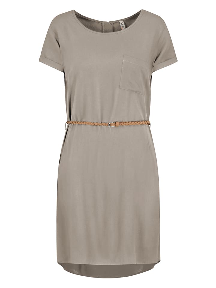 Kleid in Beige