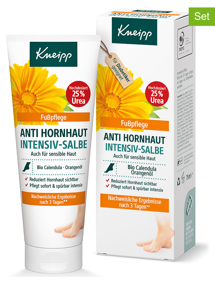 4er-Set: Intensiv-Salbe "Anti Hornhaut", je 75 ml