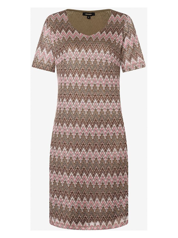 Kleid rosa braun