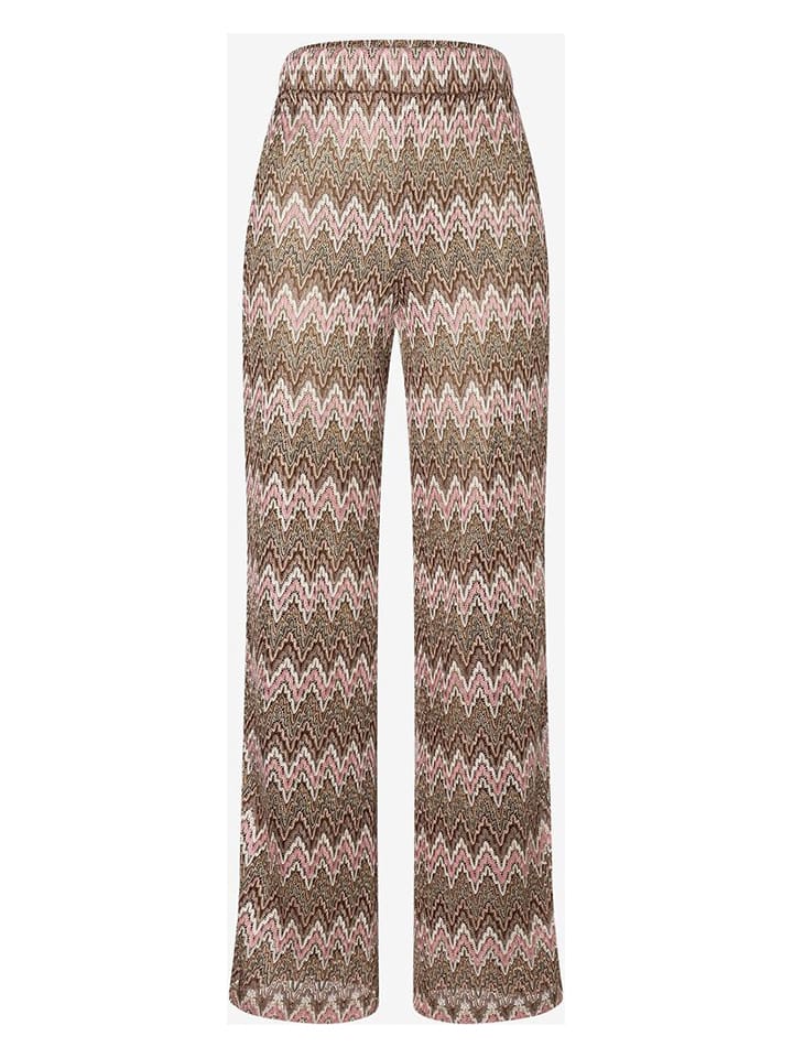 Hose in Rosa/ Braun