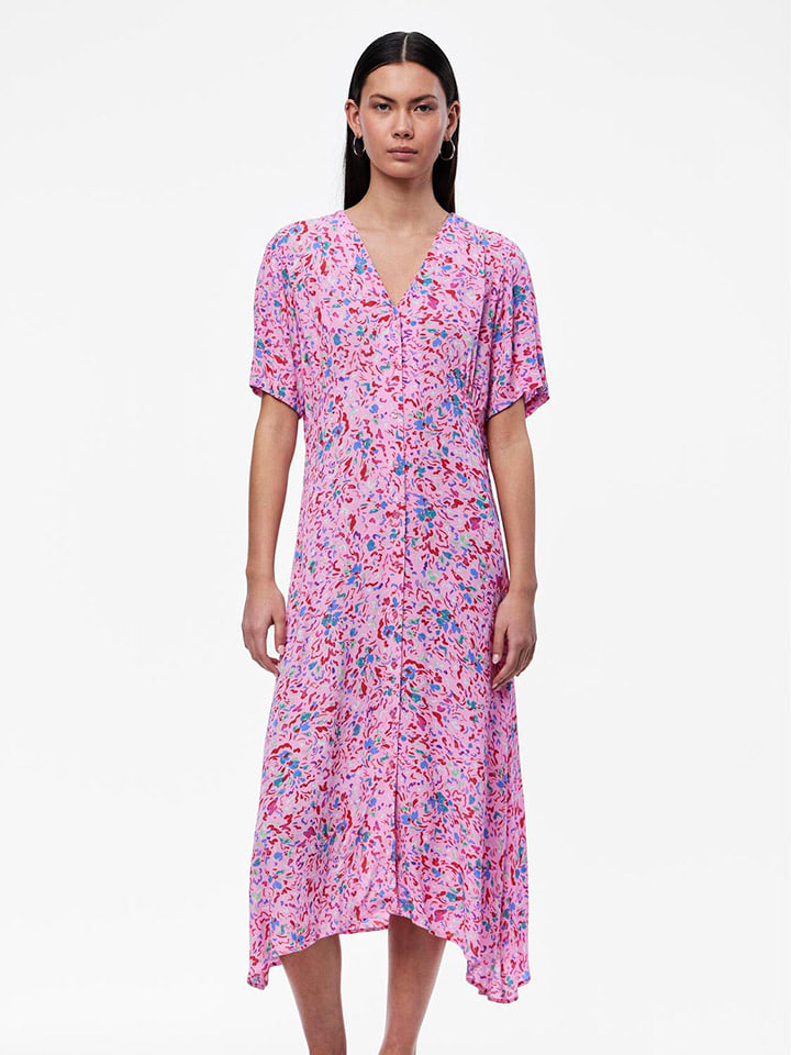 Pieces jurk roze sale