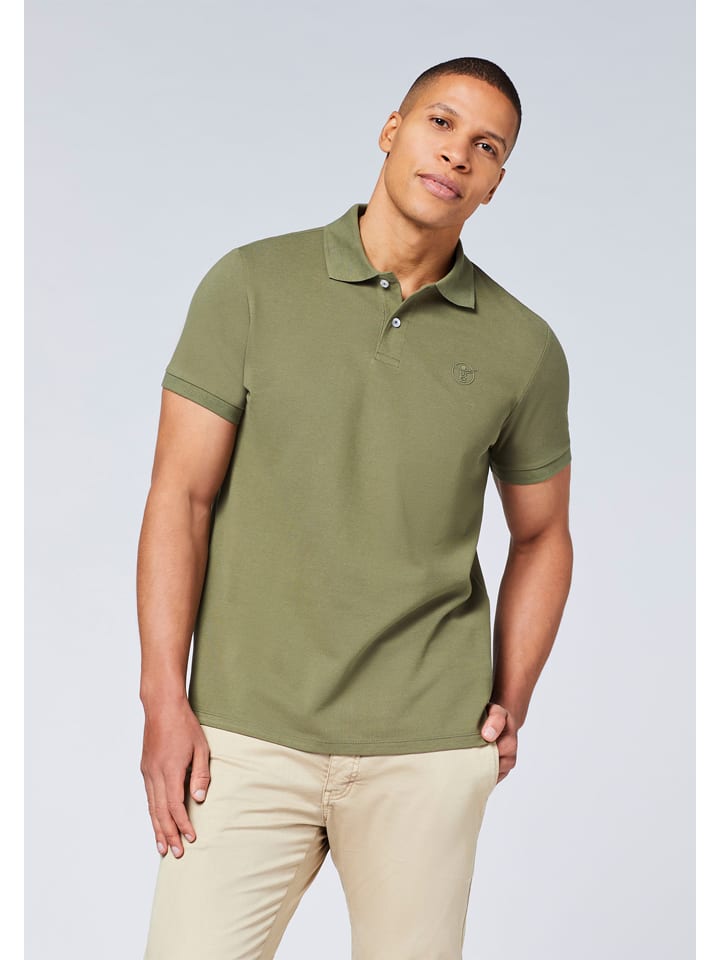 Koszulka polo "Marsa" w kolorze khaki