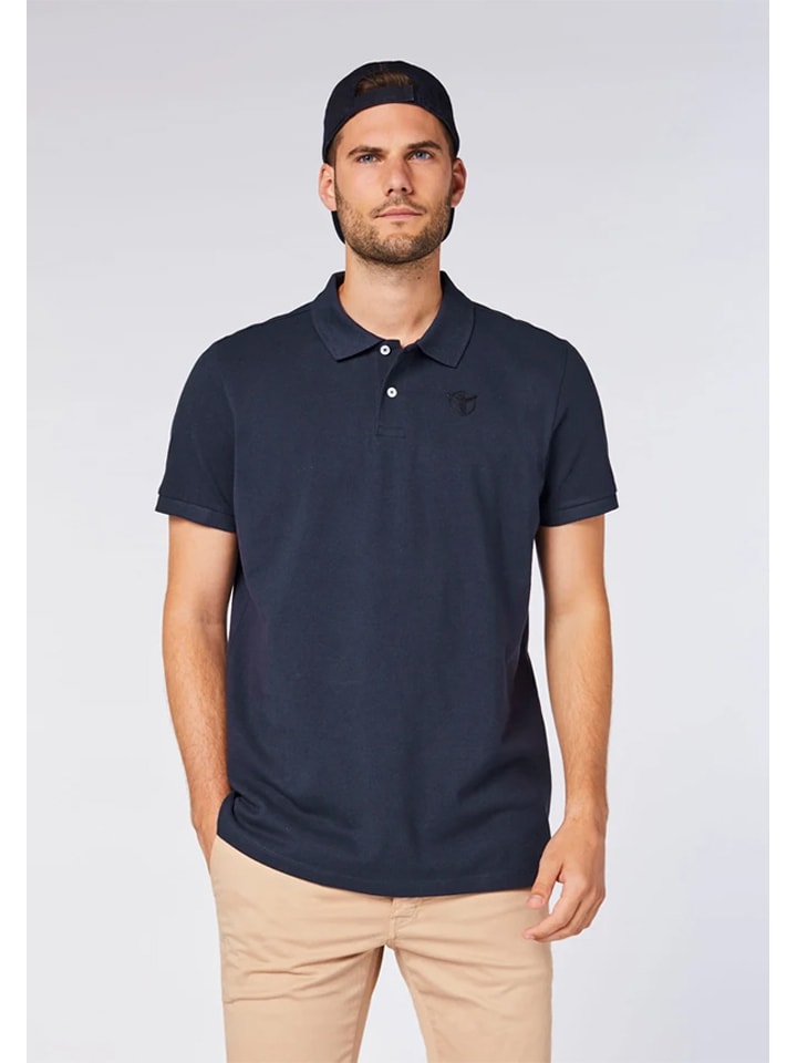 Koszulka polo "Marsa" w kolorze granatowym