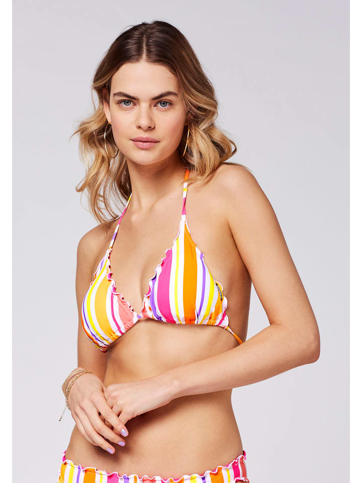 Biustonosz bikini "Ivette" ze wzorem