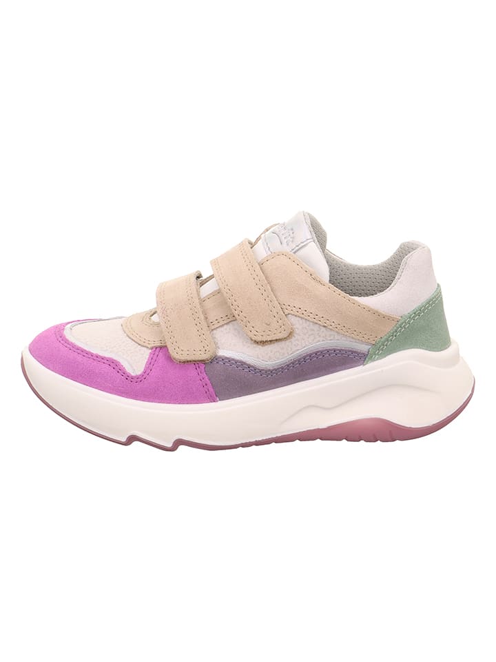 Leder-Sneakers "Melody" in Bunt