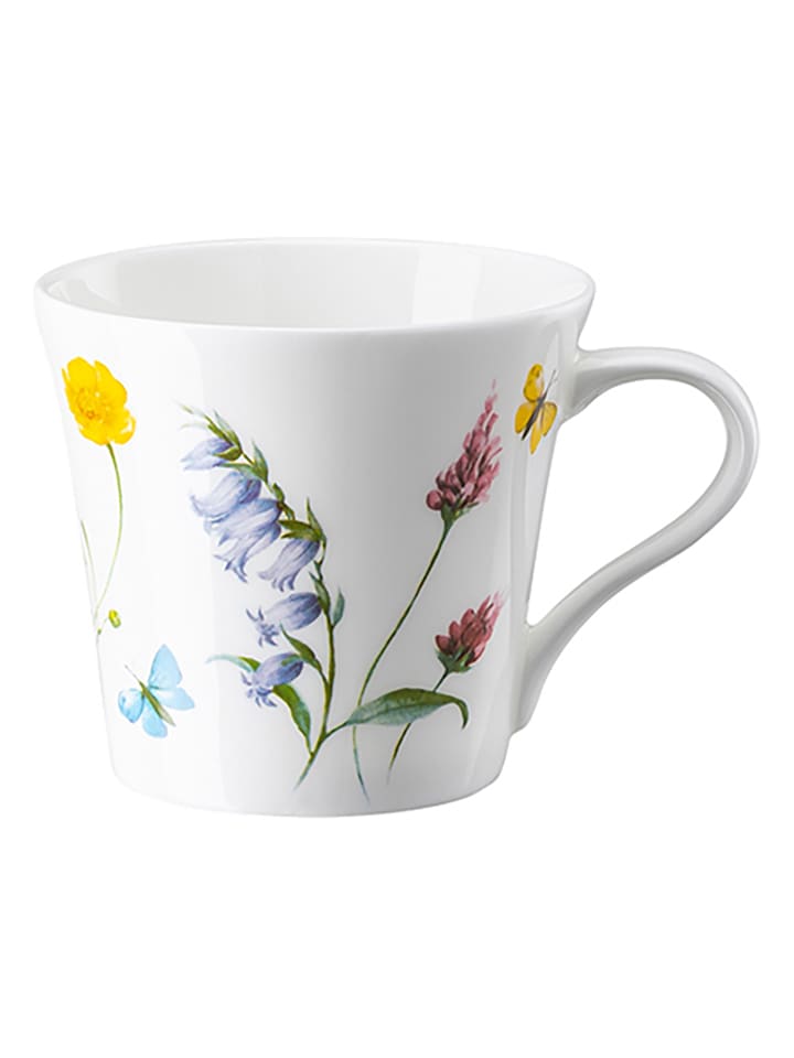 Tasse in Weiß - (H)10 x Ø 8,6 cm