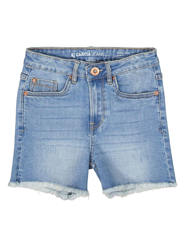 Garcia Jeans Shorts in Hellblau gunstig kaufen limango
