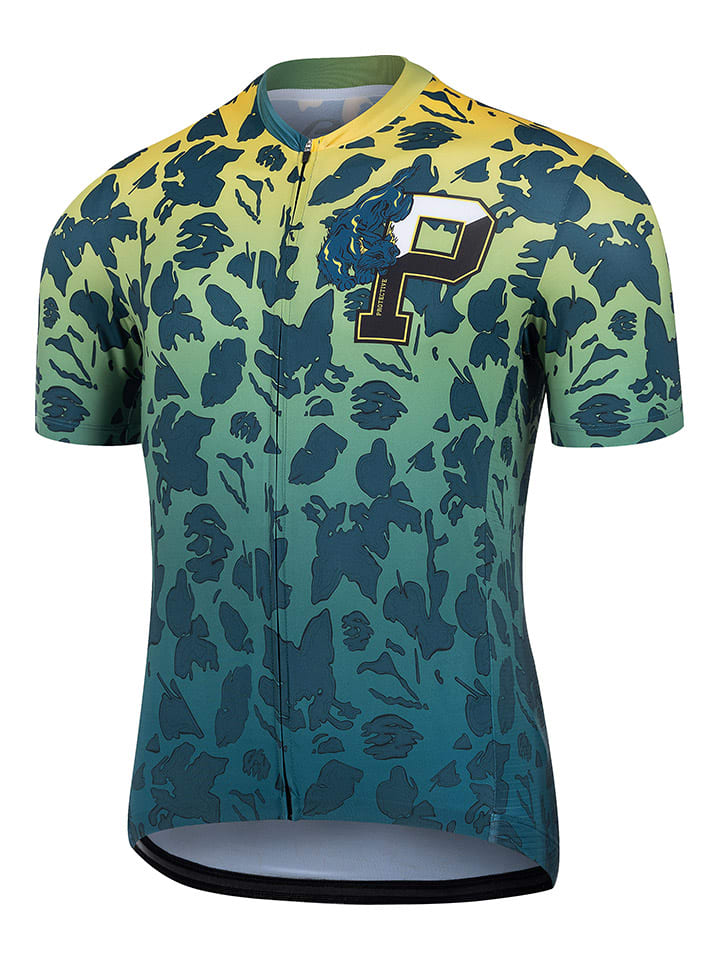 Fietsshirt "Leaf" petrol