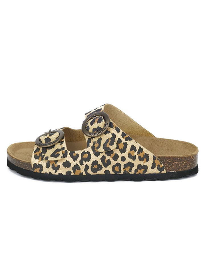 Slippers beige/bruin