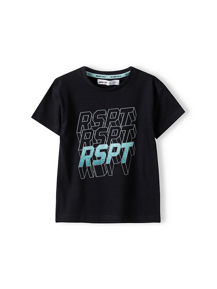 Shirt in Schwarz