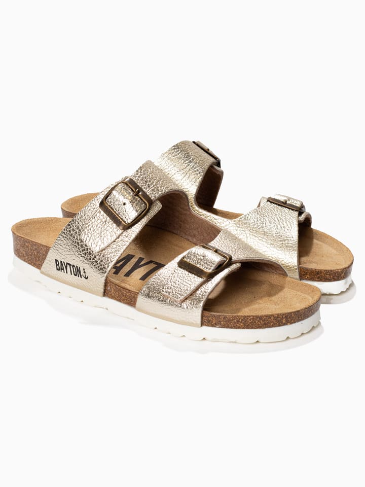 Slippers "Ilithyie" goudkleurig