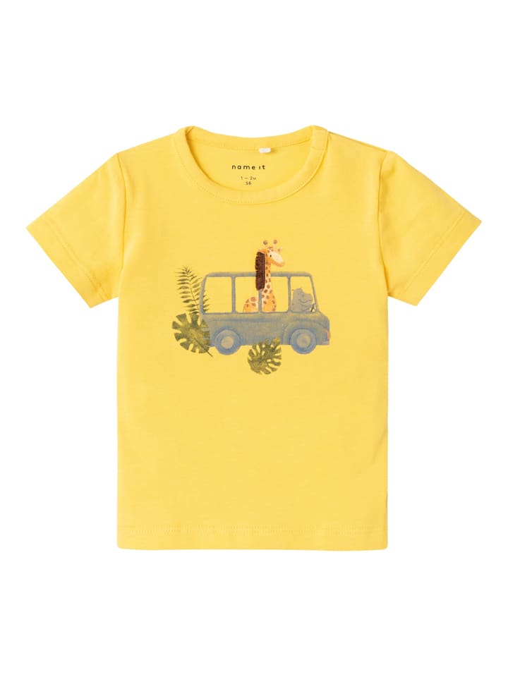 Name it shirt geel top