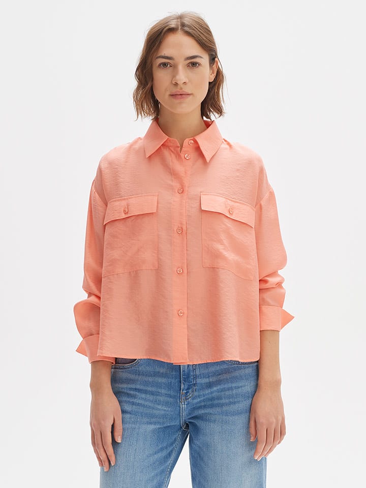 Hemd "Fastelle" in Orange
