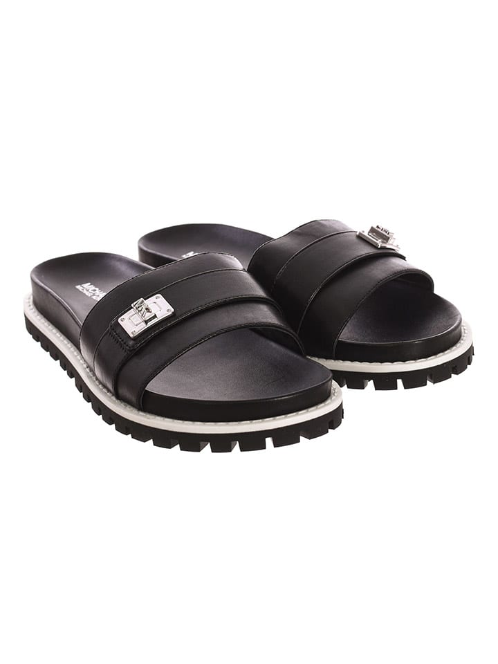 Michael kors slippers zwart 2025