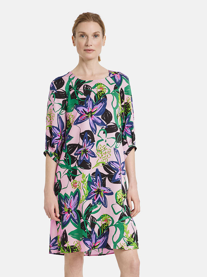 Gerry Weber Jurk paars lichtroze goedkoop kopen limango