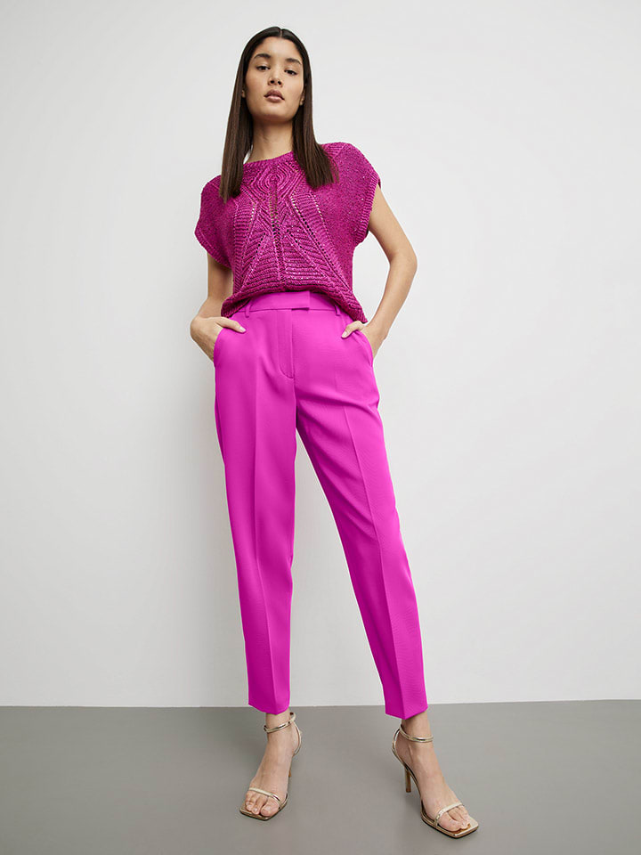 TAIFUN Broek fuchsia goedkoop kopen limango