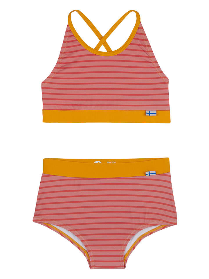 Bikini "Bikinit" w kolorze różowo-pomarańczowym