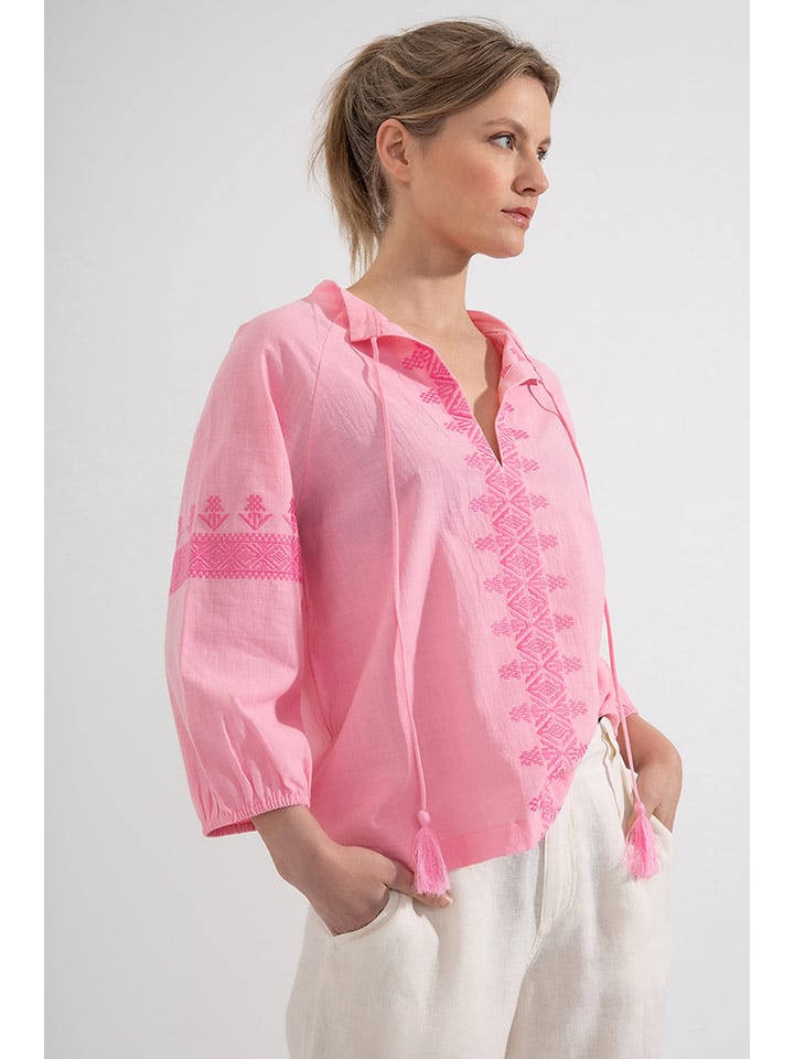 Bluse in Pink