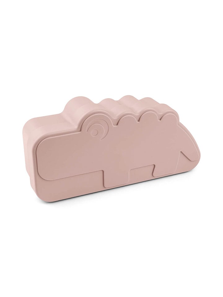 Lunch-box "Croco Papaya" lichtroze - (B)21,3 x (H)10,4 x (D)6,2 cm
