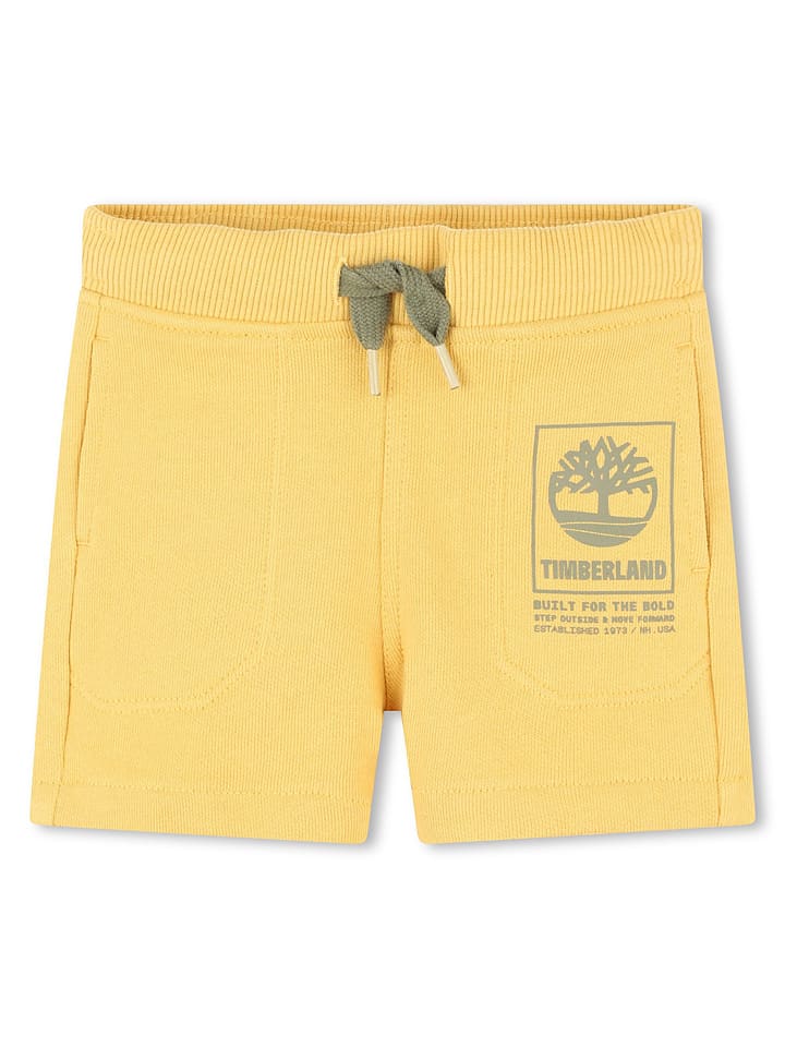 Sweatshorts in Gelb