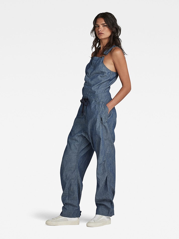 G Star Jumpsuit blauw goedkoop kopen limango