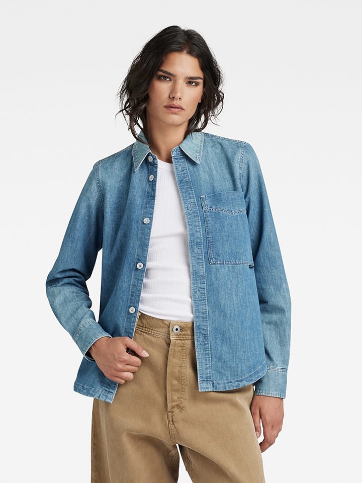 G star spijkerblouse outlet