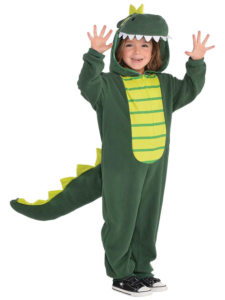 Kostuum "Zipster Dinosaurier" groen