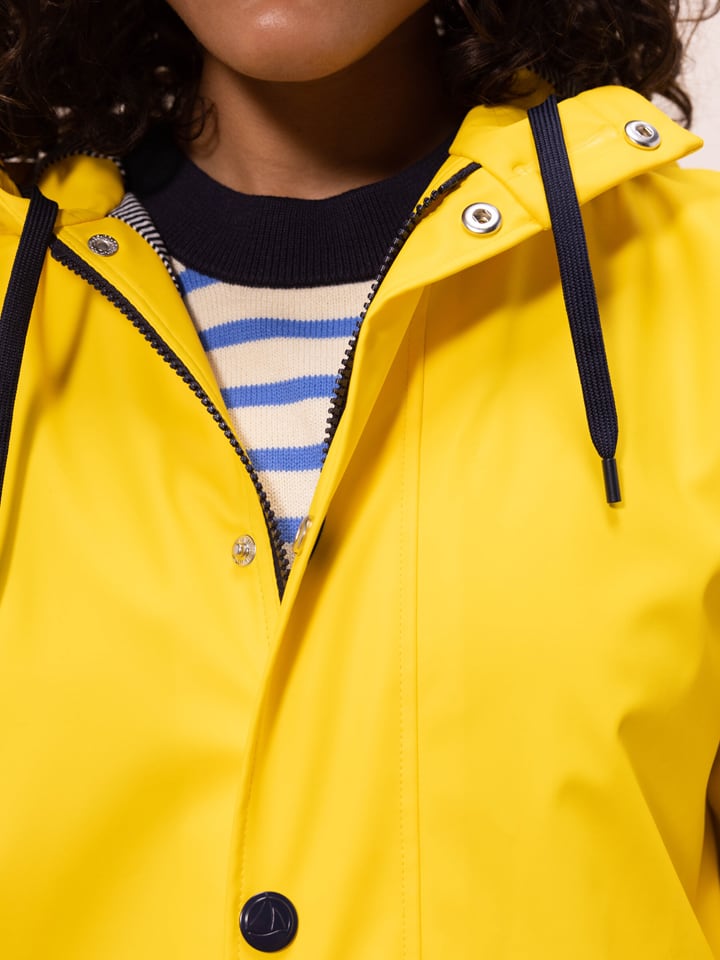 Petit bateau regenjas geel new arrivals
