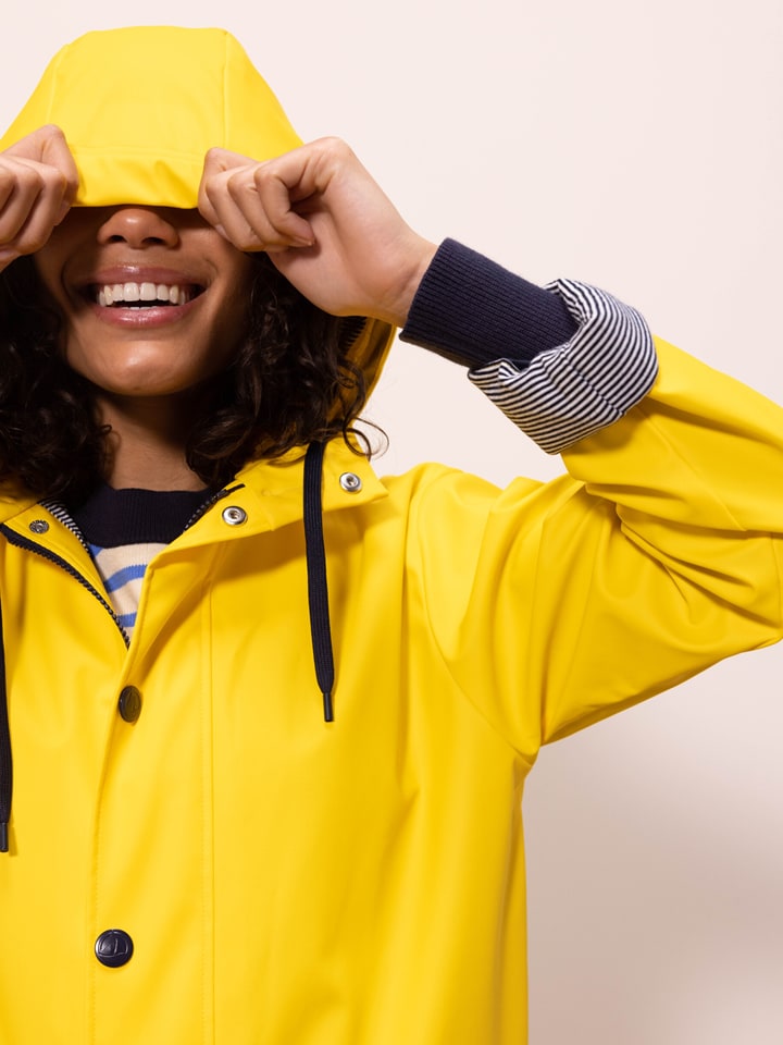 Petit bateau regenjas geel clearance